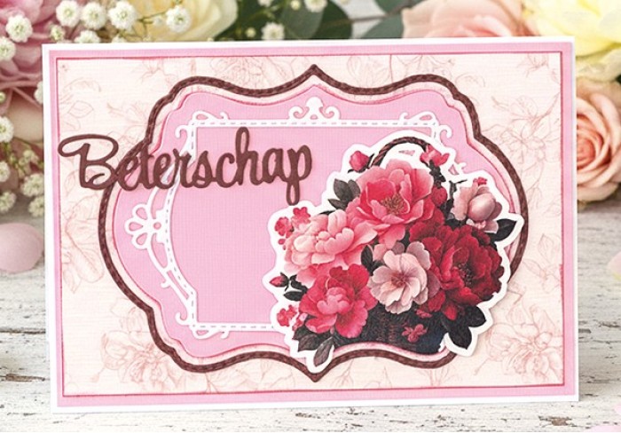 Paperpack - Berries Beauties - Floral Elegance 20 x 20 cm