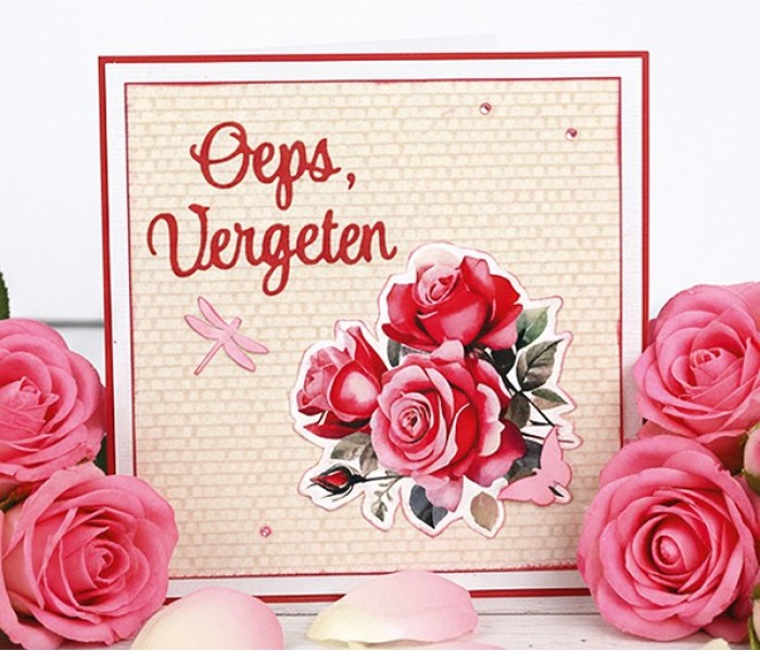 Linen Cardstock Pack - Berries Beauties - Floral Elegance - A4