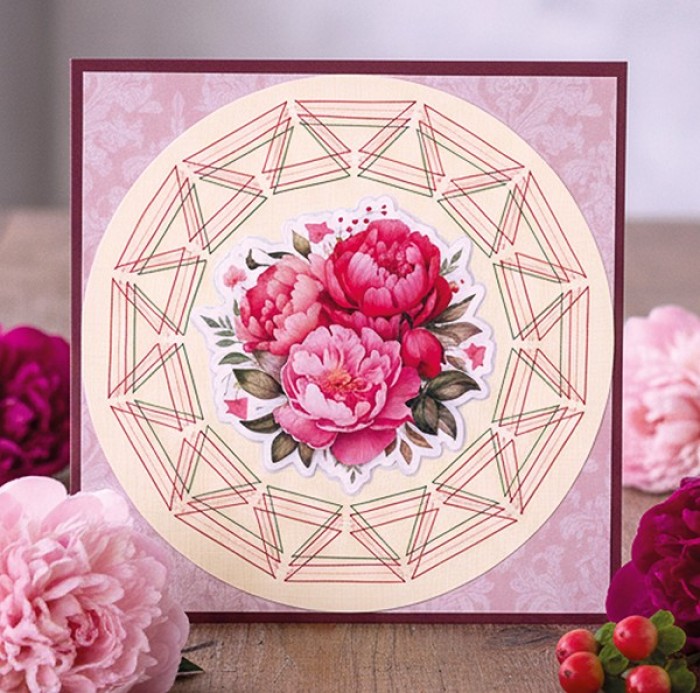 Paperpack - Berries Beauties - Floral Elegance 20 x 20 cm