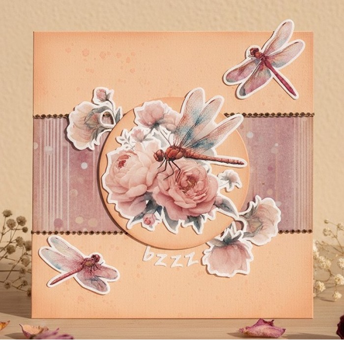 Cutting Sheet - Berries Beauties - Dragonflies - Small Elements