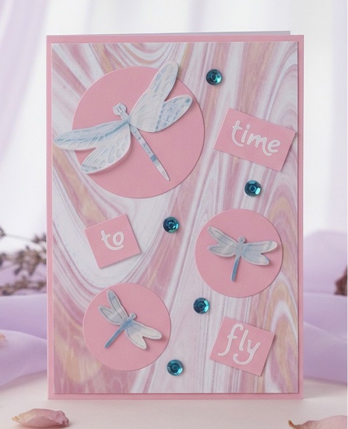 Cutting Sheet - Berries Beauties - Dragonflies - Small Elements