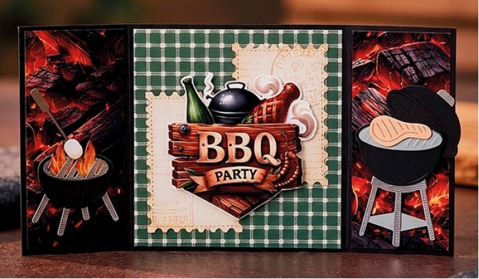Linen Cardstock Pack - Berries Beauties - Grillmasters - A4