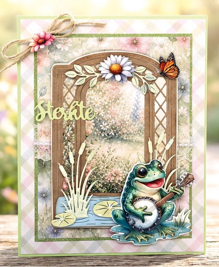 3D Pushout Sheet - Berries Beauties - Joyful Hoppers - Hopping Harmony