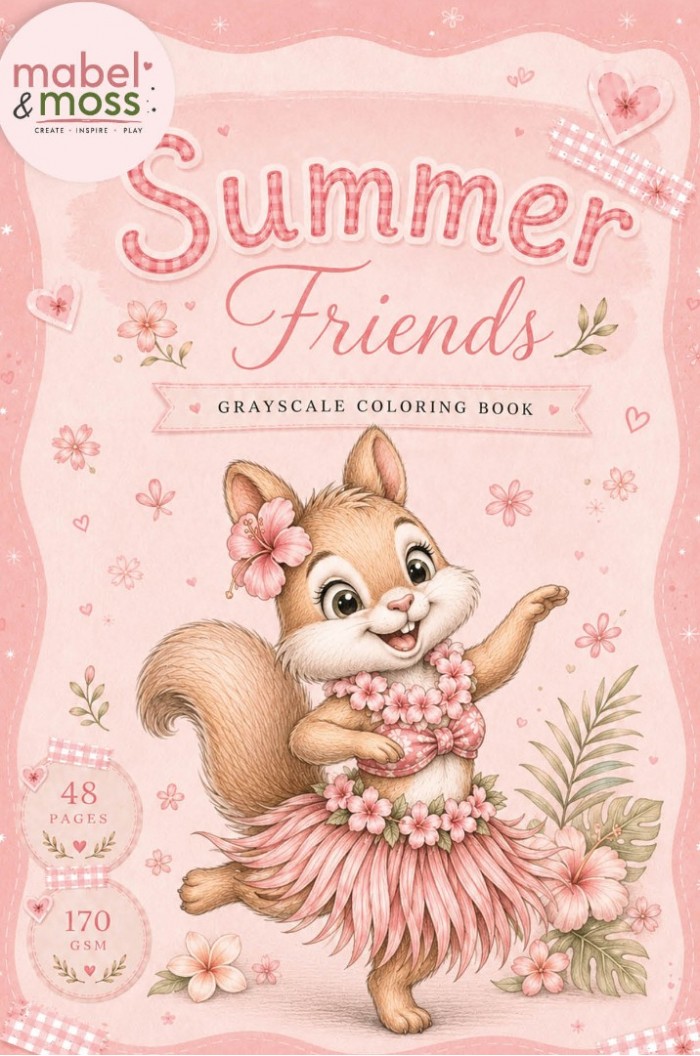 Mabel & Moss - Summer Friends - Coloring Book