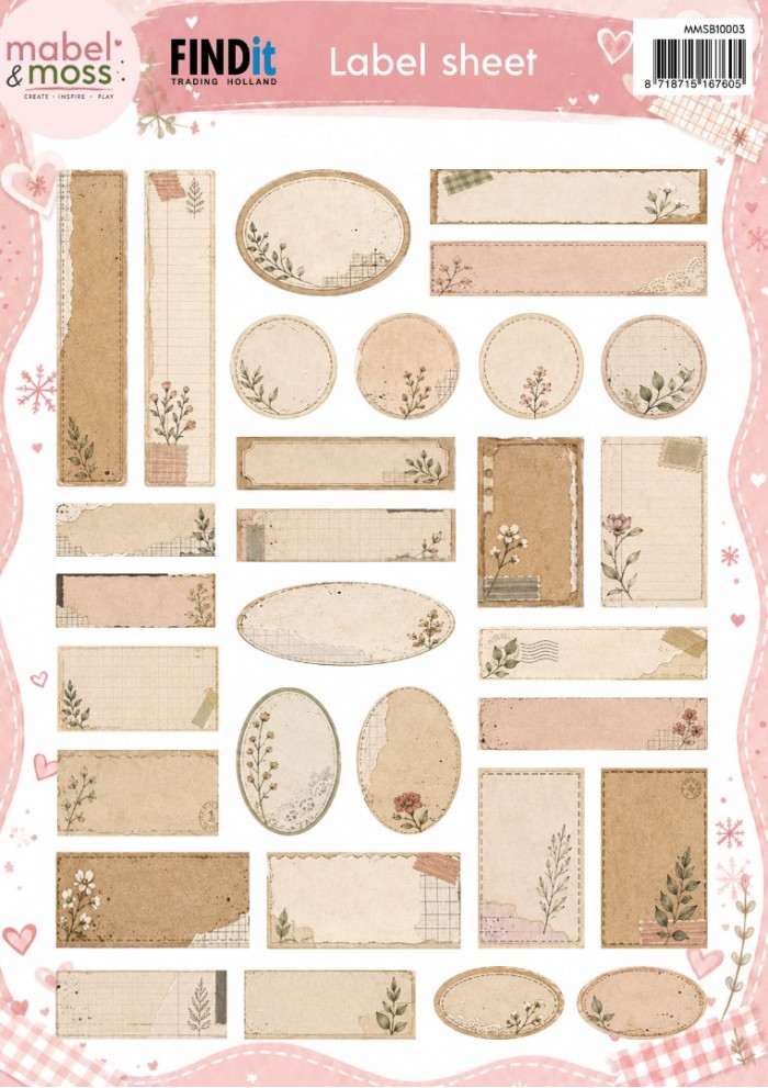 Mabel & Moss Sentiment Sheet - Winter Wishes