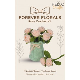 Forever Florals - Peach Roses