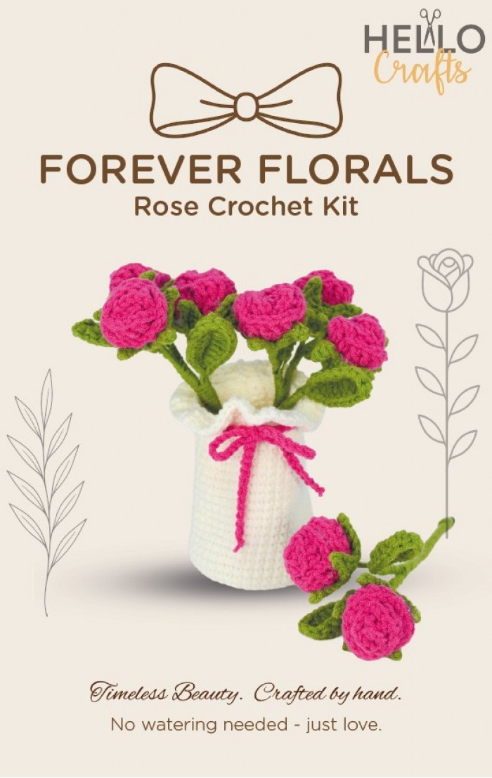 Forever Florals - Pink Roses