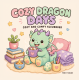 Findit Color - Coloring Book - Cozy Dragon Days