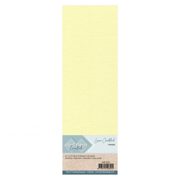 Find It Color - Linen Cardstock Cream
