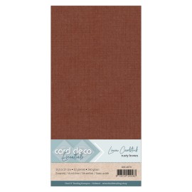 Linen Cardstock - 4K - Rusty Brown