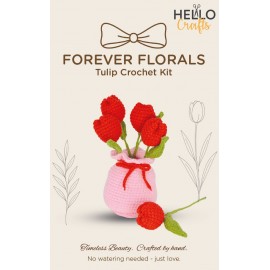 Forever Florals - Red Tulips