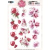3D Pushout Sheet - Berries Beauties - Floral Elegance - Magnolia Dreams