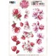 3D Pushout Sheet - Berries Beauties - Floral Elegance - Magnolia Dreams