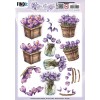 3D Pushout Sheet - Berries Beauties - First Blossoms - Crocus Charm