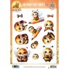 3D Pushout Sheet - Berries Beauties - Sweet Honey Bees - Little Buzzers