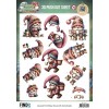 3D Pushout Sheet - Berries Beauties - Happy Gnomes - Coffee & Clicks