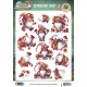 3D Pushout Sheet - Berries Beauties - Happy Gnomes - Berry Cute
