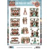 3D Pushout Sheet - Berries Beauties - Victorian Christmas Tales - A Christmas Serenade