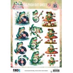 3D Pushout Sheet - Berries Beauties - Joyful Hoppers - Hopping Harmony
