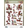 3D Pushout Sheet - Berries Beauties - Fairy Christmas - A Little Sad