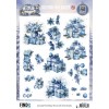 3D Pushout Sheet - Berries Beauties - Blue Christmas - Christmas Presents