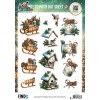 3D Pushout Sheet - Berries Beauties - Good Old Christmas - Variety