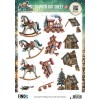 3D Pushout Sheet - Berries Beauties - Good Old Christmas - Christmas Toys