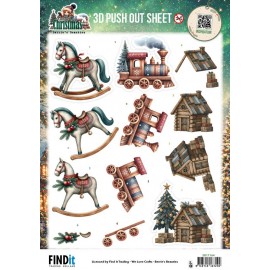 3D Pushout Sheet - Berries Beauties - Good Old Christmas - Christmas Toys 3D Pushout Sheet - Berries Beauties - Good Old Christmas - Christmas Toys
