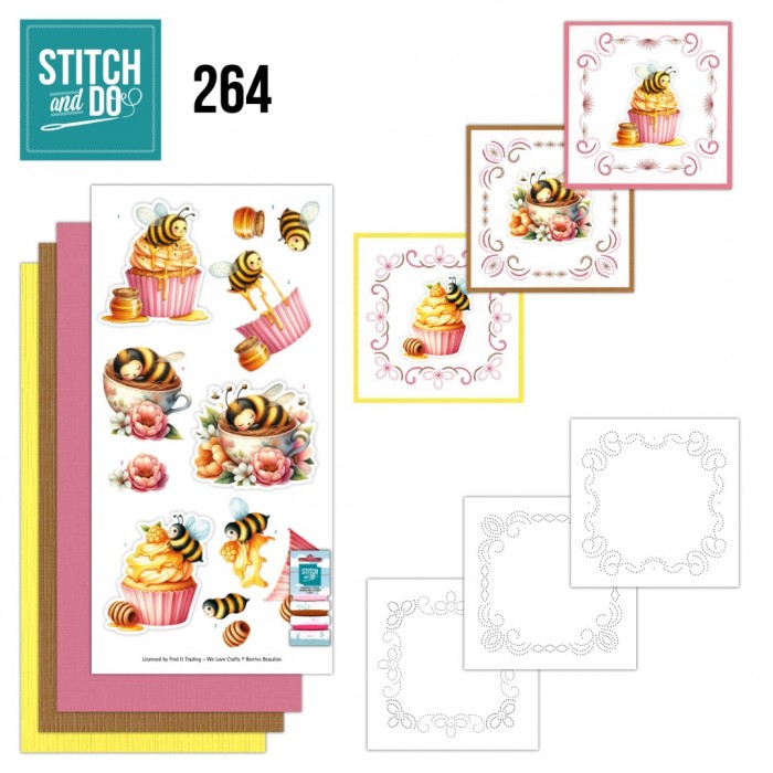 Stitch and Do 264 - Sweet Honey Bees