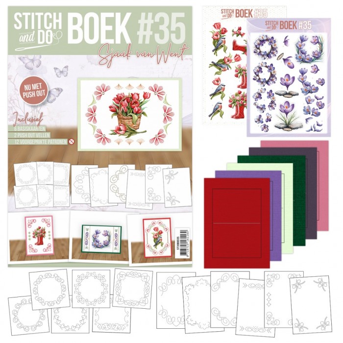 Stitch & Do boek A6 - 35 Springtime
