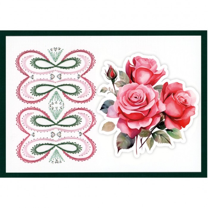 Stitch & Do boek A6 - Roses