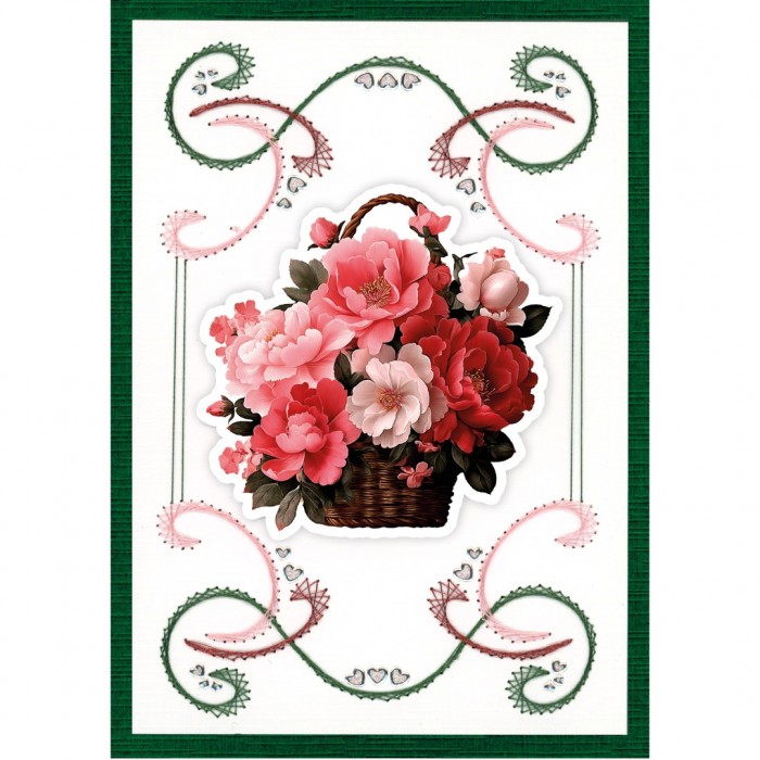 Stitch & Do boek A6 - Roses