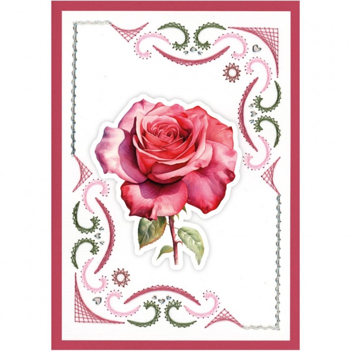 Stitch & Do boek A6 - Roses