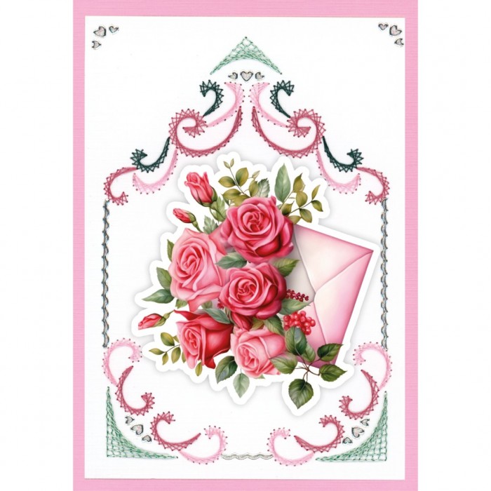 Stitch & Do boek A6 - Roses