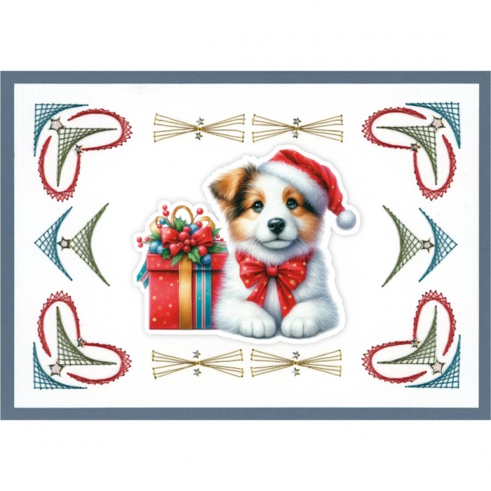 Stitch & Do boek A6 - 37 - Warm Christmas Paws