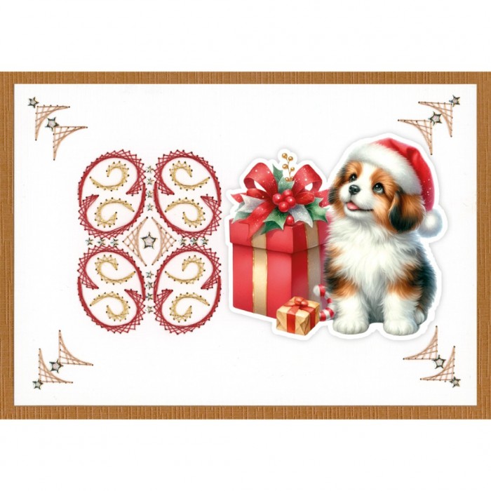 Stitch & Do boek A6 - 37 - Warm Christmas Paws