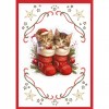 Stitch & Do boek A6 - 37 - Warm Christmas Paws