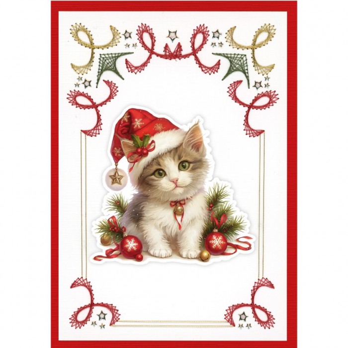 Stitch & Do boek A6 - 37 - Warm Christmas Paws
