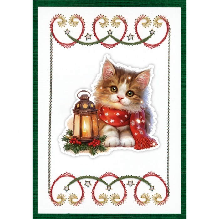 Stitch & Do boek A6 - 37 - Warm Christmas Paws