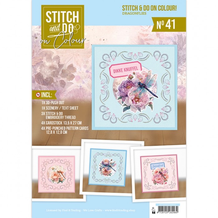 Stitch and DO on Colour 41 - Dragonflies