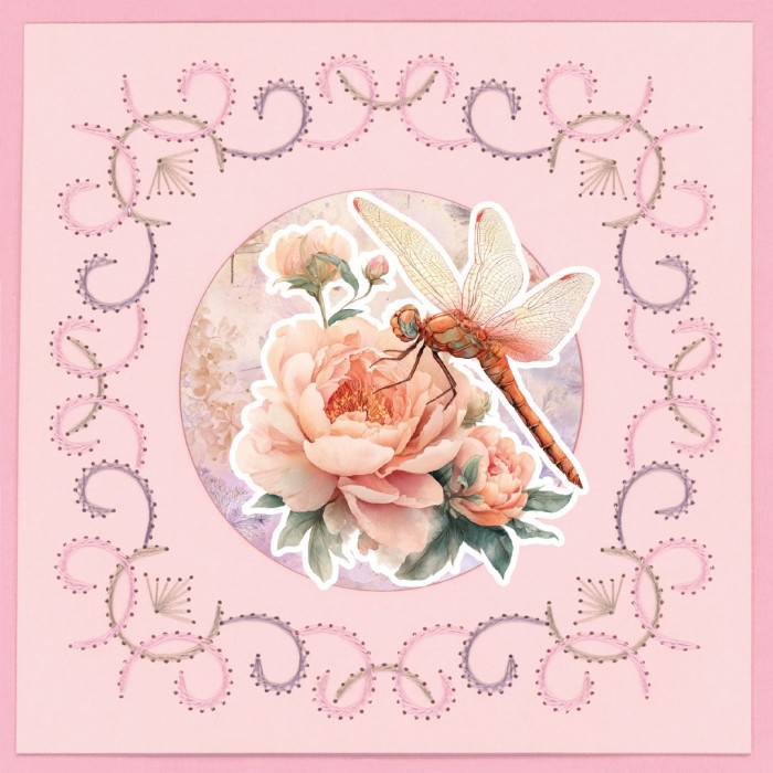 Stitch and DO on Colour 41 - Dragonflies