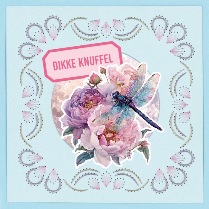 Stitch and DO on Colour 41 - Dragonflies