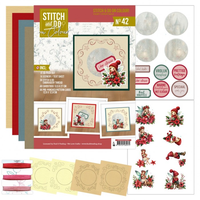 Stitch and do on Colour 42 - Fairy Christmas