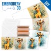 Stitch and Do PP cards 30 - Smart Giraffes