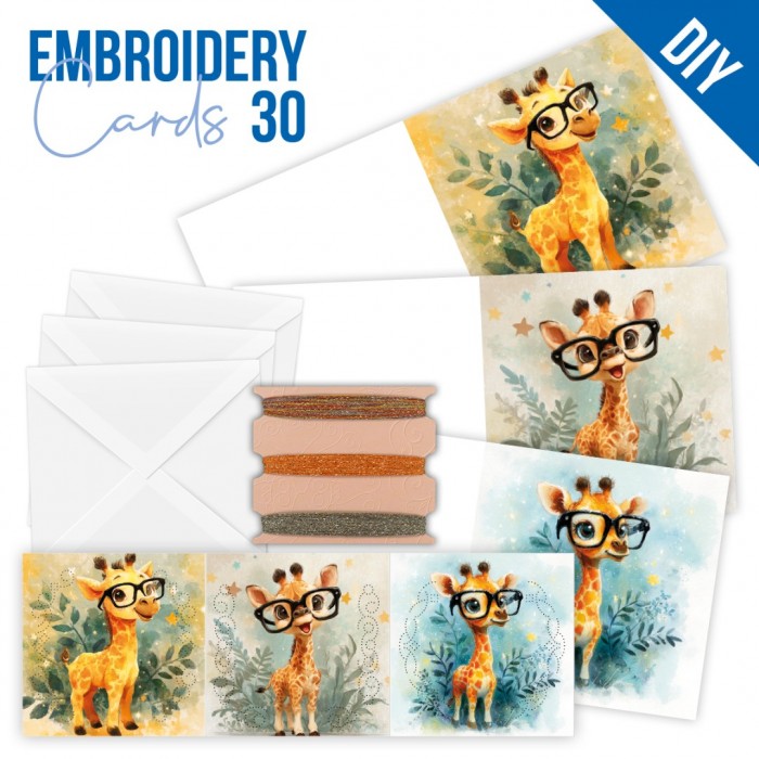 Stitch and Do PP cards 30 - Smart Giraffes