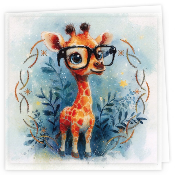 Stitch and Do PP cards 30 - Smart Giraffes