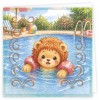 Stitch and Do Cards 38 - Sweet Summer Lion