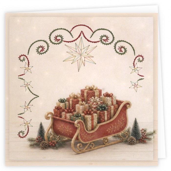 Stitch and Do Cards 39 - Christmas Presents