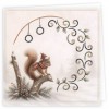 Stitch and Do Cards 40 - Christmas Squirrel
