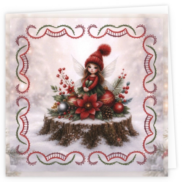 Stitch and Do Cards 42 - Fairy Christmas